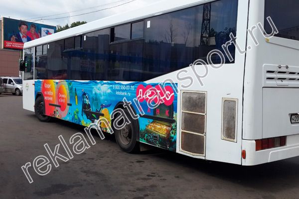 Размещение рекламы на автобусах в Казани Размещение рекламы на автобусах в Казани